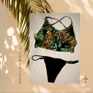 Beautiful Papagayo Black Bikini from Mulata Brasil